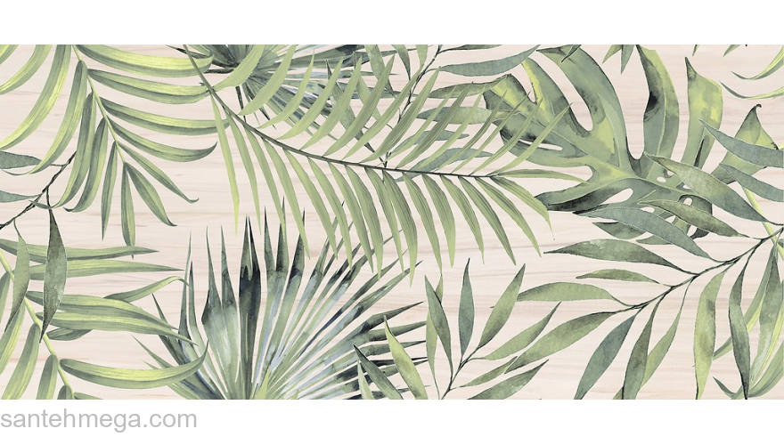 CERSANIT BNG451D Плитка облицовочная Botanica 200х440 многоцветный декорированный. Фото