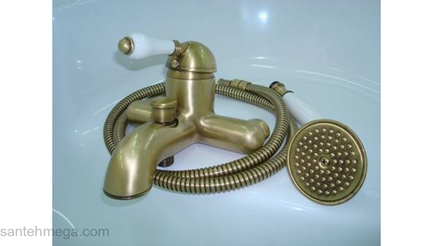 Смеситель для ванны NICOLAZZI Petit M.Blanc 3401BZ76. Фото