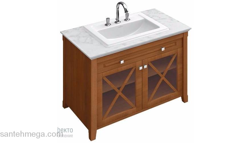 Тумба под раковину Villeroy&Boch HOMMAGE 8979 1001. Фото