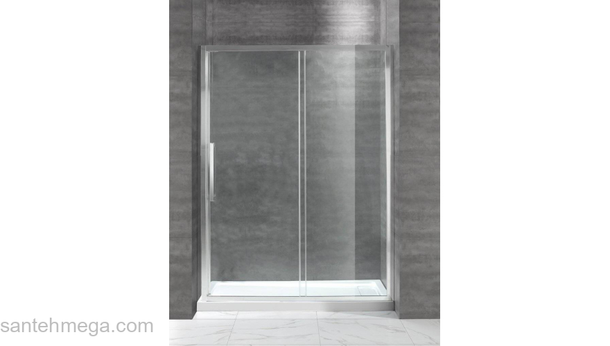 Душевая дверь CEZARES Lux-Soft LUX-SOFT-W-BF-1-130-C-Cr-IV. Фото