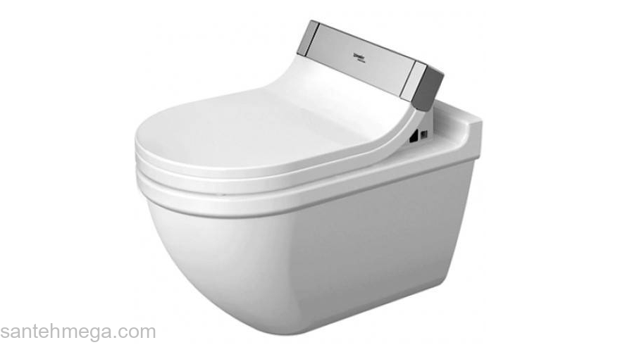 Унитаз подвесной DURAVIT Starck 3 Senso Wash 2226590000. Фото