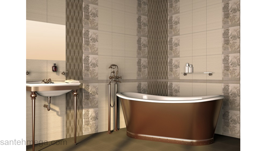 Azori 502911101 Плитка облицовочная Сатти 278х405 мокка. Фото