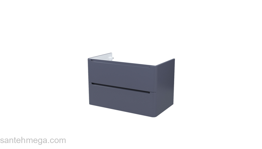 Тумба подвесная 80 см темно-серый Edifice IDDIS EDI80D0i95  подходит умыв. 0108000i28. Фото