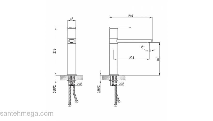 Смеситель для кухни IDDIS Color Plus COLSBC0i05. Фото
