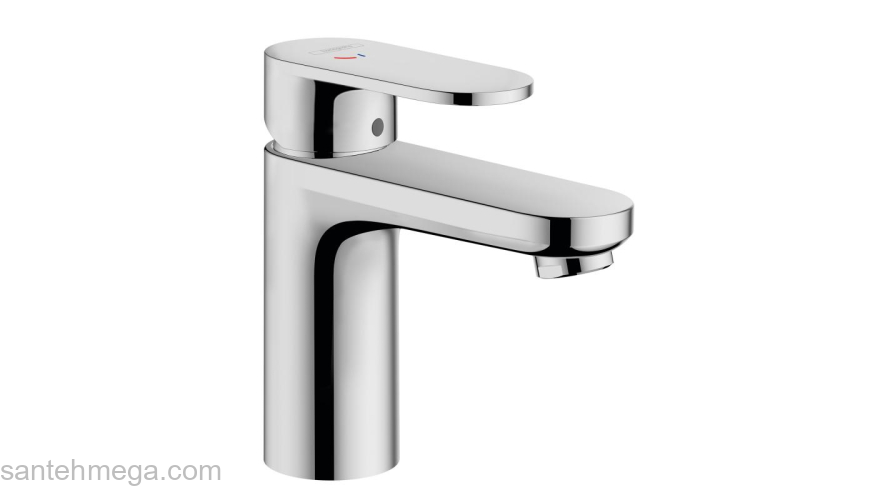 Смеситель для раковины без сливного набора Hansgrohe Vernis Blend 100 71580000 хром. Фото