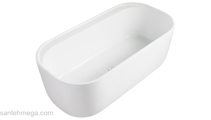 Ванна акриловая Azario WINCHESTER 1690х860х600, в комплекте с сифоном и металлической рамой WIN17085. Фото