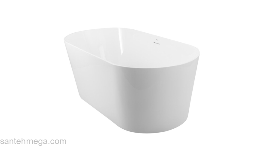 Ванна акриловая отдельностоящая BELBAGNO BB416-1700-800. Фото