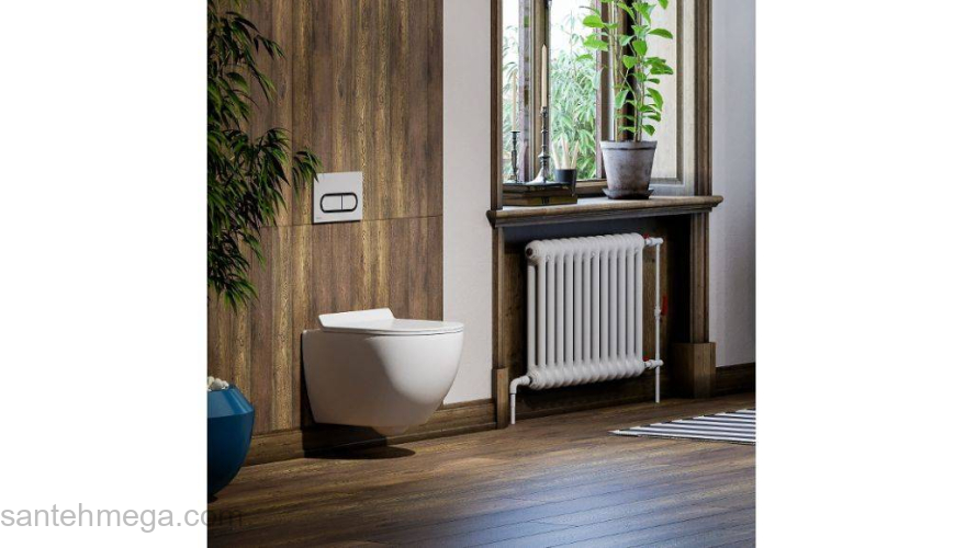 SOLE PANDORA 2 Безободковый унитаз подвесной с сиденьем Soft-close. Фото