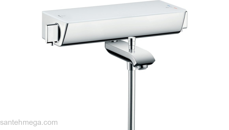 Термостат Hansgrohe Ecostat Select белый/хром 13141400. Фото