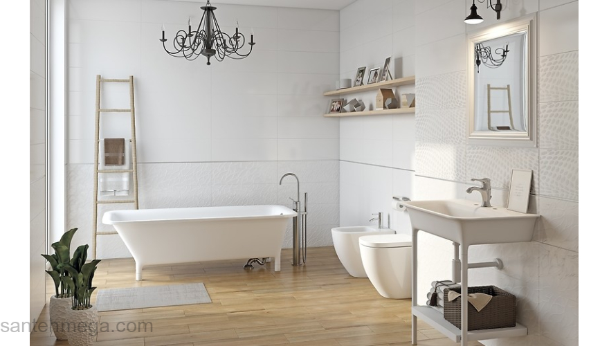 CERSANIT GOU051-53 Плитка облицовочная Glory 250х750 белый. Фото