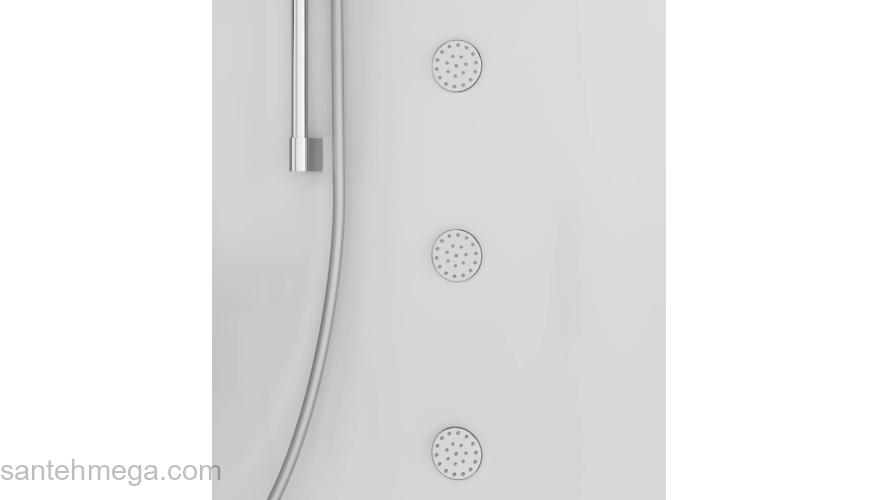 Гидромассажная кабина с паром AM.PM Like W80C-020A-090MTA. Фото