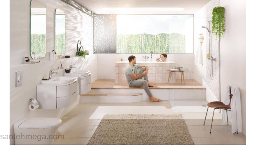 Смеситель для раковины GROHE Eurostyle 32468003. Фото