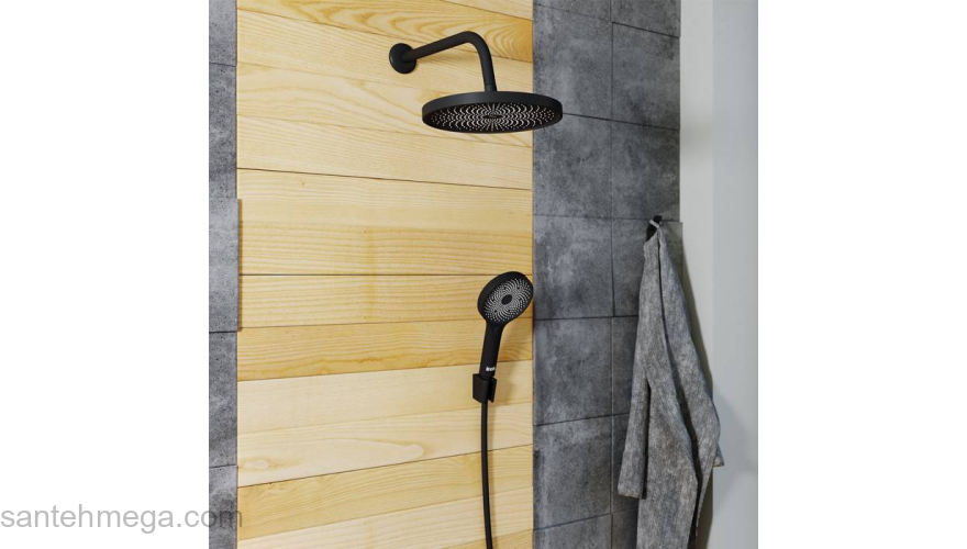 Лейка для душа черная SpaHome IDDIS SPA3F0Bi18. Фото