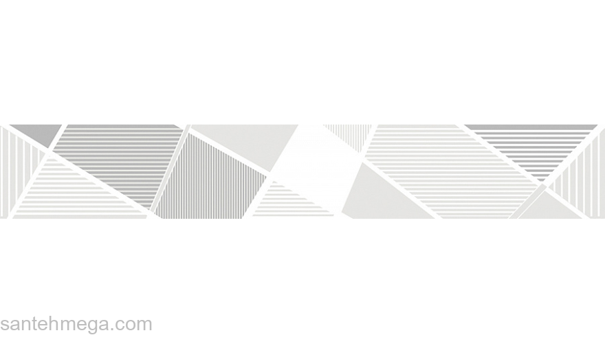 Azori 587901002 Бордюр Sonnet 62х505 grey geometria