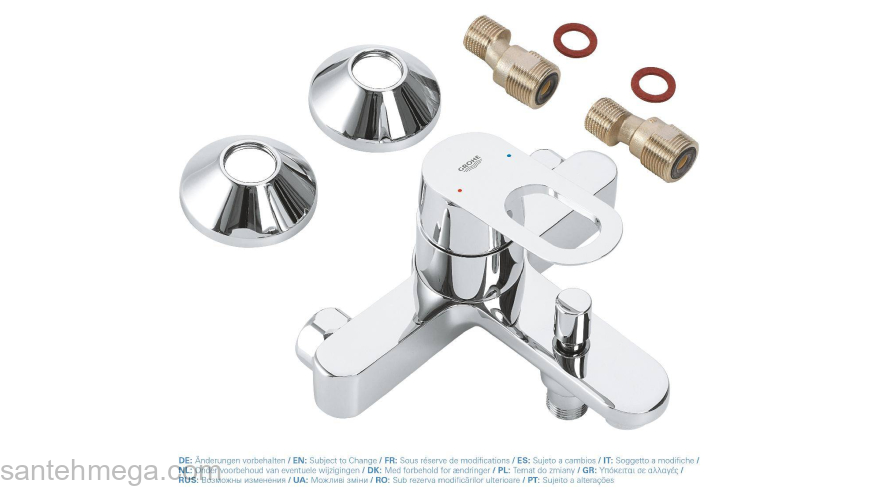 Смеситель для ванны GROHE BauLoop 23341000. Фото