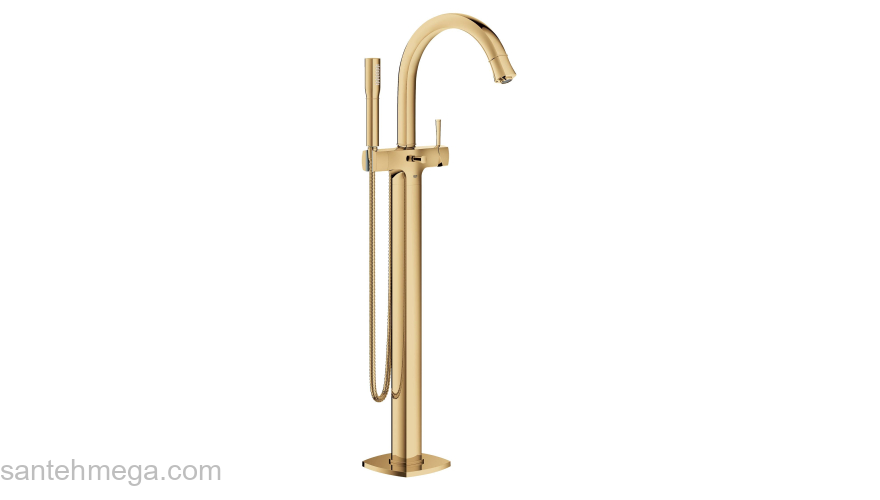 GROHE 23318GL0 Grandera Смеситель однорычажный для ванны, напольный монтаж. Фото