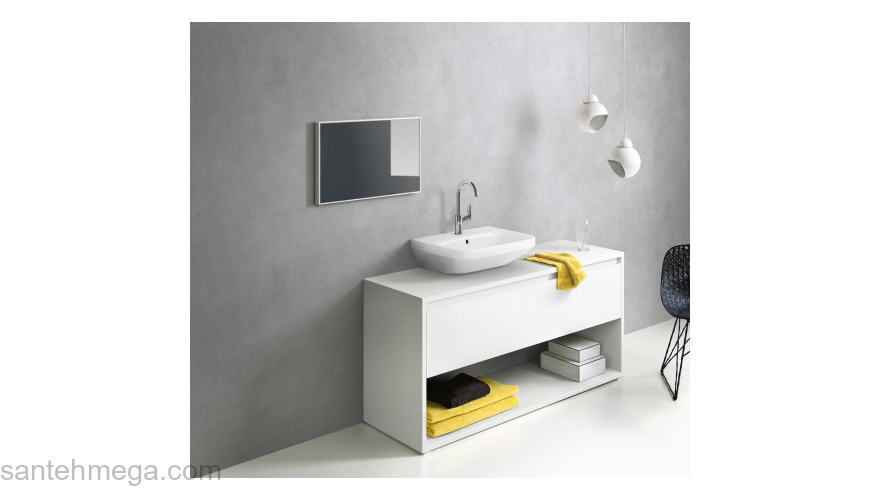 Смеситель Hansgrohe Logis для раковины с поворотным изливом без сливного набора 71131000, хром. Фото