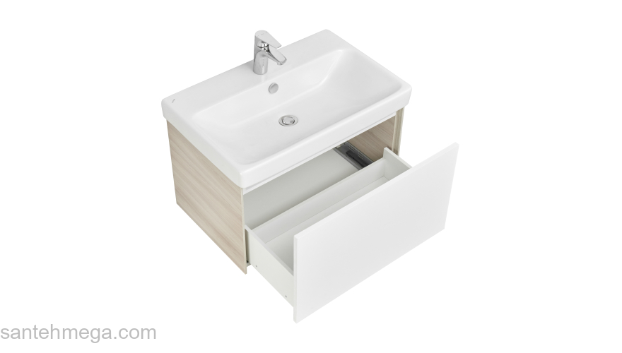 Тумба под раковину подвесная AQUATON Асти 70 1A263001AXD70. Фото