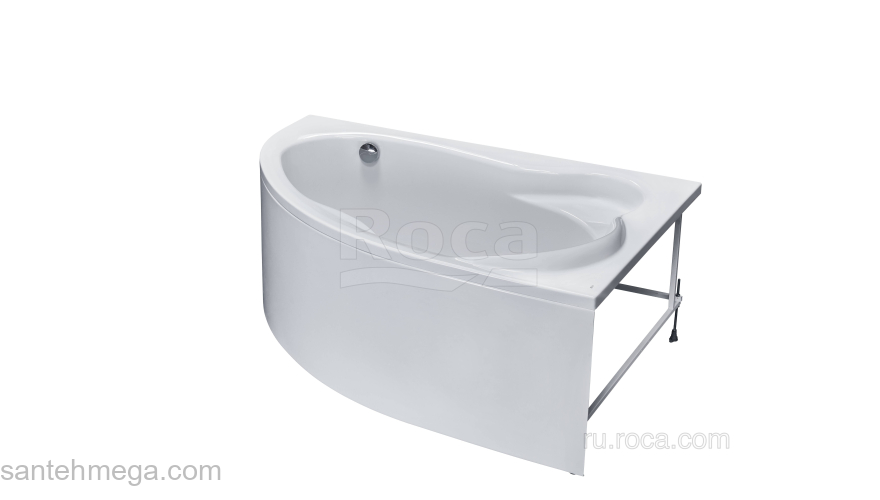 Панель фронтальная для акриловой ванны Luna 170x115 правая 259133000 (ZRU9302915) ROCA. Фото