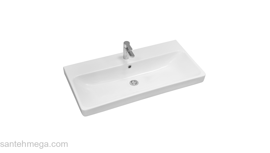 Раковина встраиваемая SANTEK Адриана 90х45 1.WH50.1.629. Фото