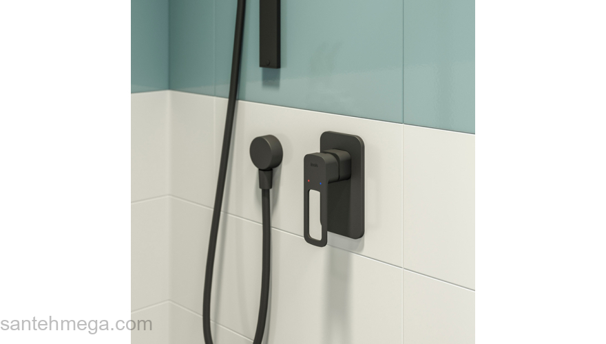 Выход для шланга без держателя черный IDDIS 004BL00i62. Фото