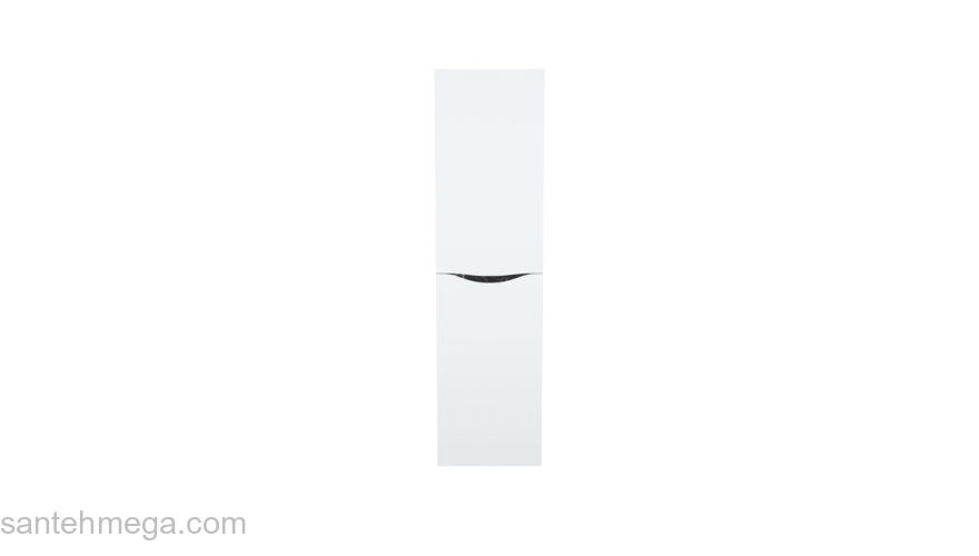 Пенал подвесной 40 см белый/черный мрамор Cloud IDDIS CLO40B0i97. Фото