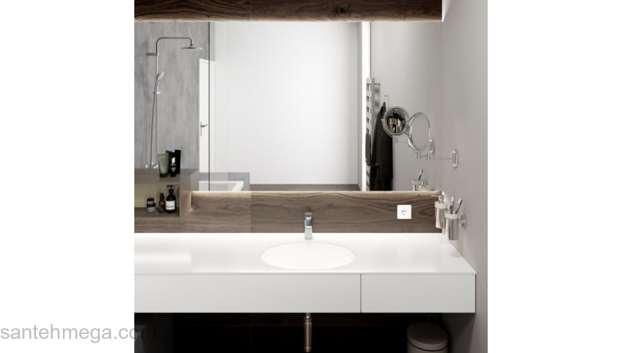 Смеситель для раковины без сливного набора Hansgrohe Vernis Blend 100 71580000 хром. Фото