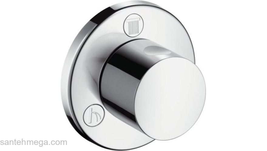 Запорный/переключающий вентиль Hansgrohe 15932000. Фото