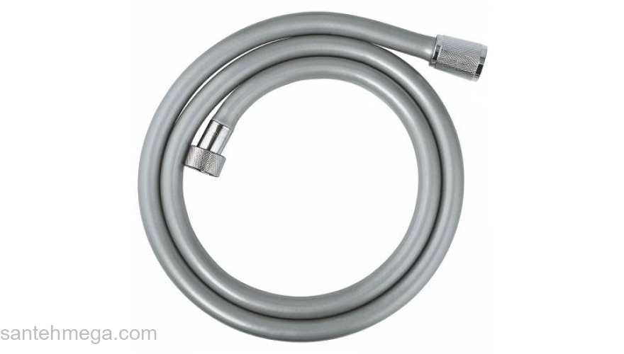 GROHE 45971001 Relexaflex Душевой шланг пластик, 1250 мм, макс. давление до 5 бар, хром (10шт/бл.уп). Фото