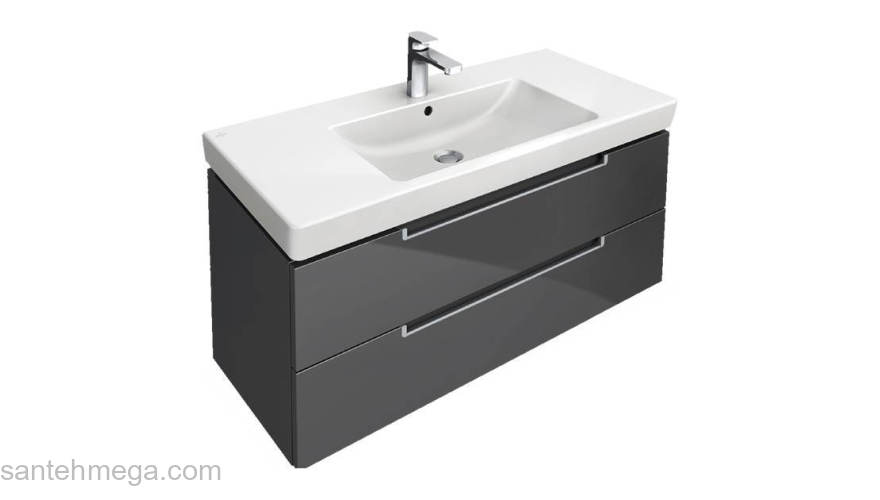 Тумба под раковину Villeroy&Boch SUBWAY 2.0 A696 00FQ. Фото