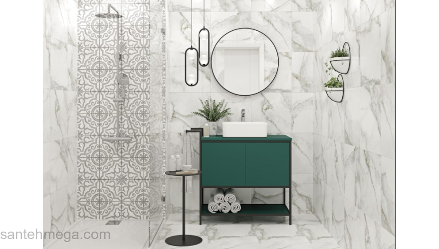 CERSANIT 16186 Керамический гранит Siena 420х420 белый. Фото