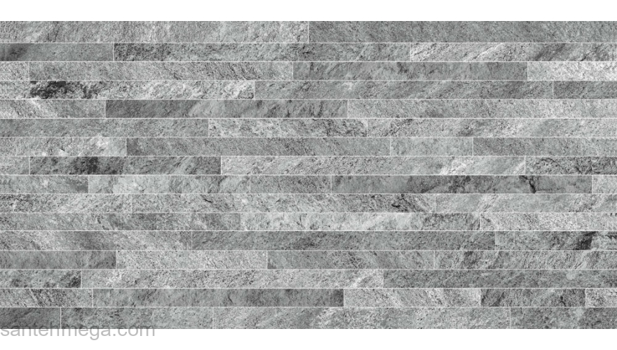 Керамин Керамический гранит Монтана 1 300х600 светло-серый. Фото