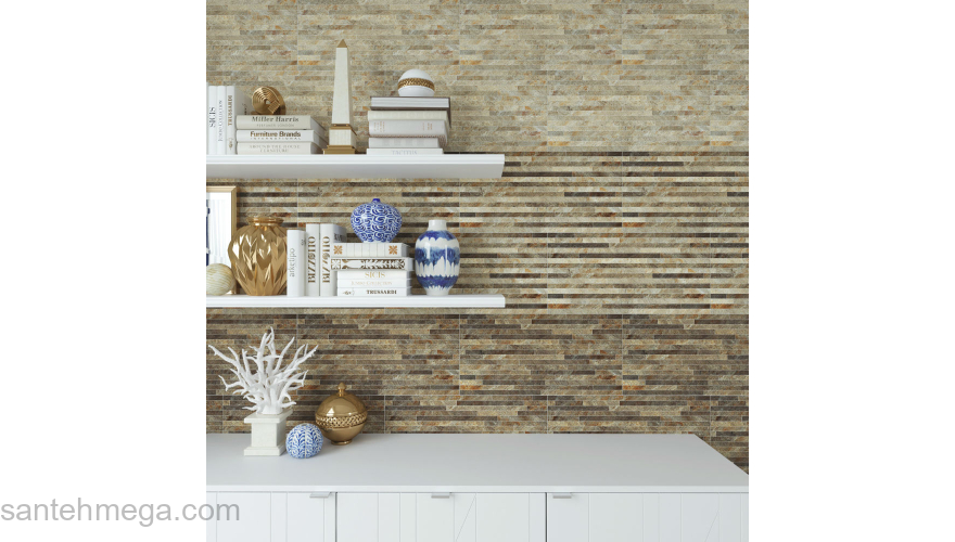 Керамин Керамический гранит Монтана 1 300х600 светло-серый. Фото