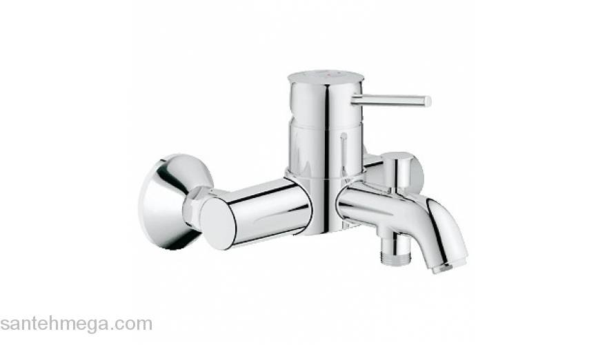 Смеситель для ванны GROHE BauClassic 32865000. Фото
