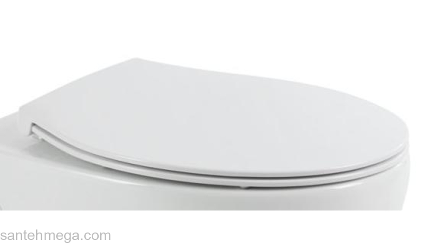 Сиденье из дюропласта, быстросъёмное, с механизмом Soft Close BELBAGNO BB1055SC. Фото