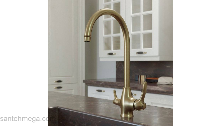 Смеситель для кухни с каналом для фильтрованной воды Oldie IDDIS OLDBRF0i05. Фото