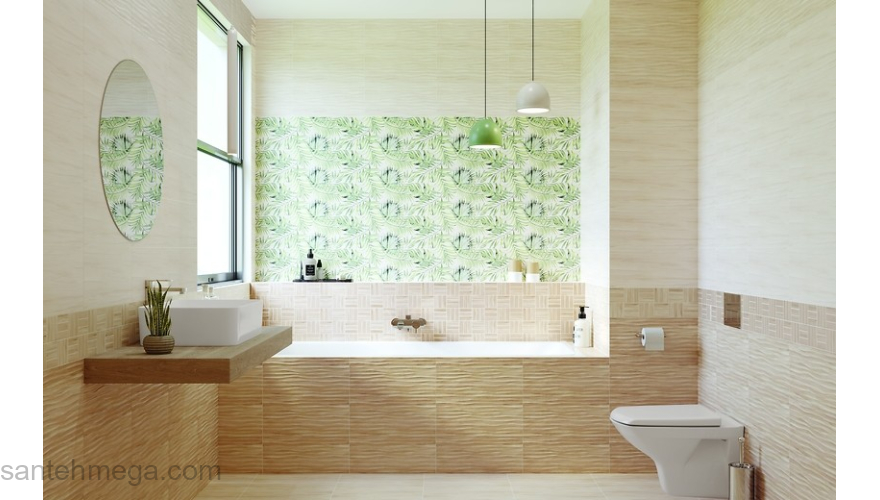 CERSANIT BNG451D Плитка облицовочная Botanica 200х440 многоцветный декорированный. Фото