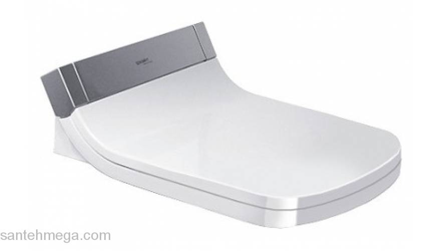 Сиденье с душем DURAVIT SensoWash DuraStyle by Starck 610200002000300. Фото
