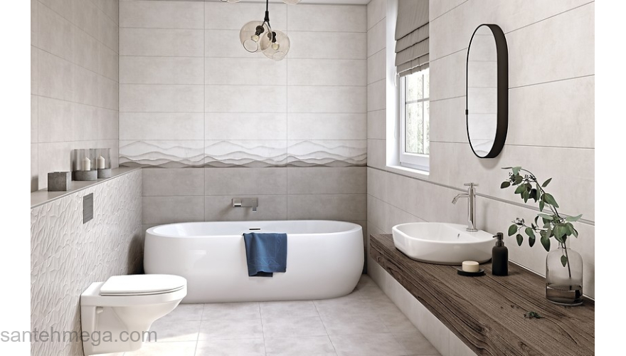 CERSANIT HIU091D-53 Плитка облицовочная Haiku 250х750 серый. Фото