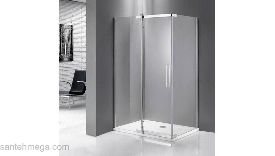 Душевое ограждение MIRSANT Smart Square 120х90. Фото