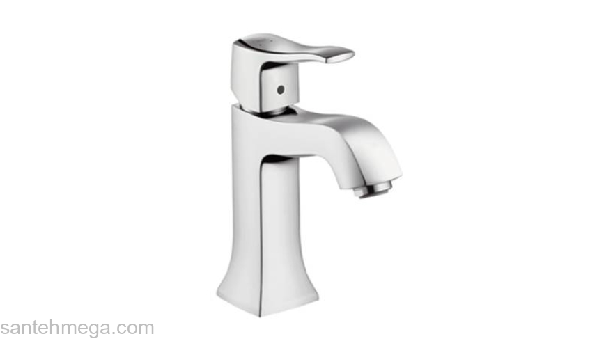 Смеситель для раковины HANSGROHE Metris Classic 31075000. Фото