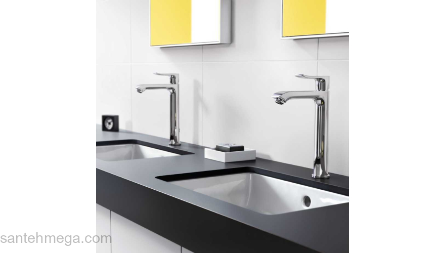 Смеситель для раковины Hansgrohe Metris 200 31183000. Фото