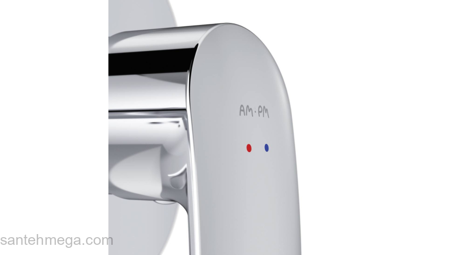 Смеситель для умывальника, монтируемый в стену AM.PM Sensation F3072200. Фото