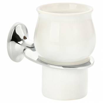 Подстаканник одинарный IDDIS Leaf LEASBС1I45 для ванной комнаты. Фото