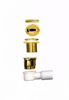 Слив-перелив полуавтомат BELBAGNO BB39-OVF-ORO золото. Фото