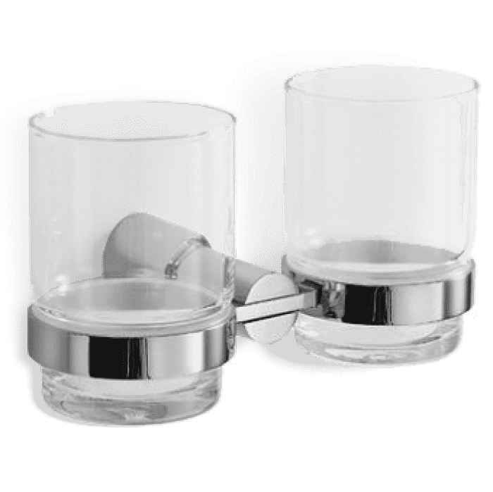 Подстаканник двойной IDDIS Monet L024 для ванной комнаты. Фото