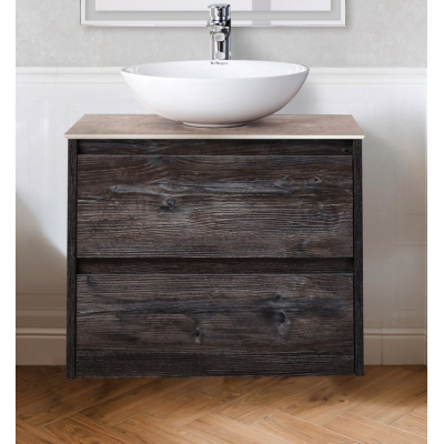 Тумба под раковину подвесная BELBAGNO KRAFT-700-2C-SO-PP Pino Pasadena. Фото