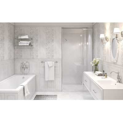 CERSANIT A-DA1L521\D Бордюр Dallas 600х60 светло-серый