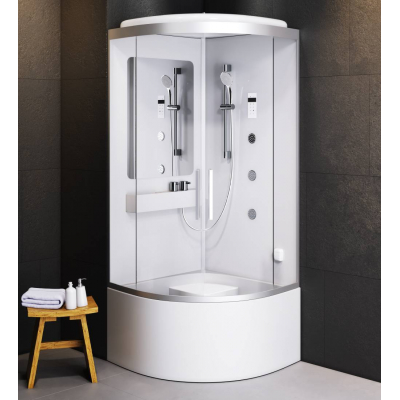 Гидромассажная кабина с паром AM.PM Like W80C-020A-090MTA. Фото