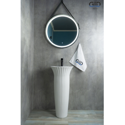 Раковина напольная GID Nb132 41х41 81113 Белый. Фото